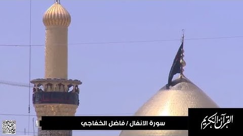 تلاوة عراقيه خاشعة جدا | سورة الانفال | فاضل الخفاجي