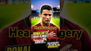 CR7 Heart Condition: The Surgery That Almost Killed Ronaldo’s Dream | Untold Story #ronaldo #cr7