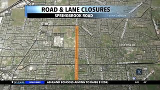 Road closures this week in Medford