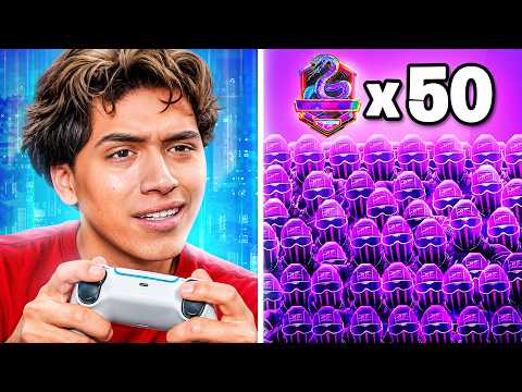 Can 50 IRIDESCENT Players Beat LUCKY?