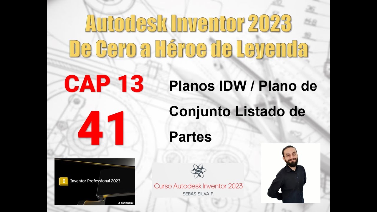 13.41 – Planos IDW / Plano de Conjunto Listado de Partes