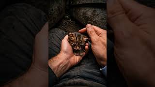 I Rescued a Rare Flat-Headed Cat From a Cruel Car Wash