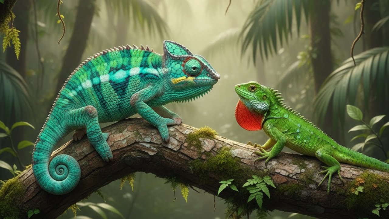 LAGARTO OU CAMALEÃO? Entenda a Diferença e os Seus Superpoderes