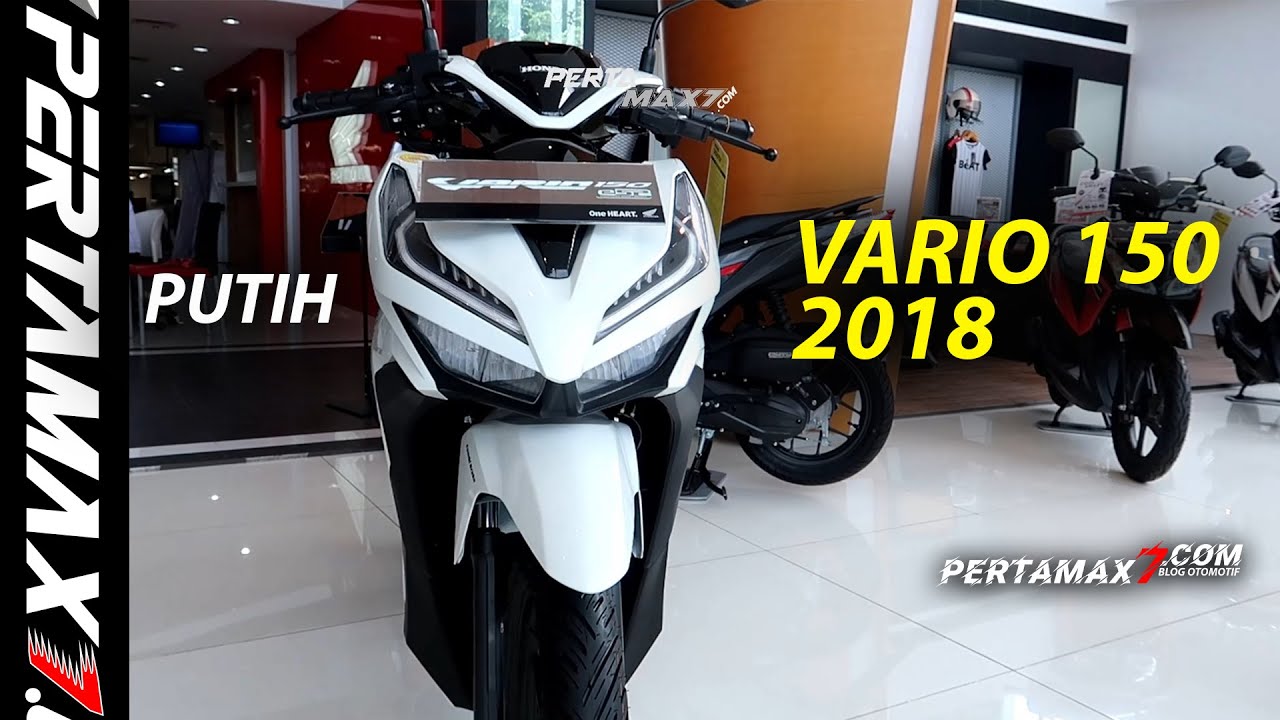 Bertemu Honda Vario 150 Versi 2018 Di Jogja By Pertamax7 Com Youtube