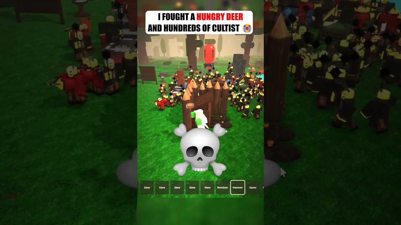 I Get out of my BEST AFK BASE in 99 Nights in the Forest ๐ #shorts