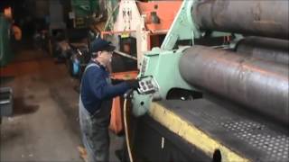 10' X 1.5" ROUNDO MODEL #PS460/10 HYDRAULIC DOUBLE PINCH ROLL: #67277