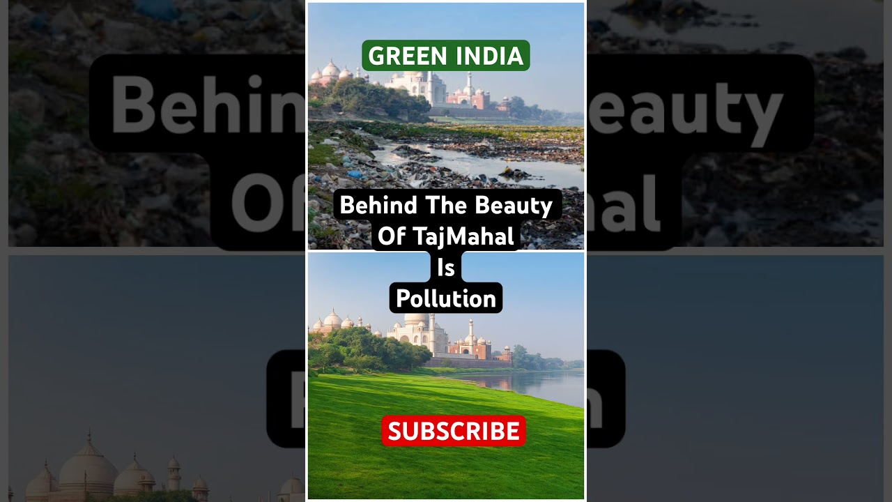 Make India Green And Clean || Taj Mahal Beauty ||