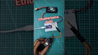 connecting MG995 servo using external power supply | tamil #icctech #arduino #trending #shorts
