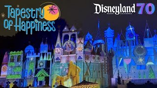 [4k] It’s A Small World Tapestry of Happiness Projections FULL Show 2025