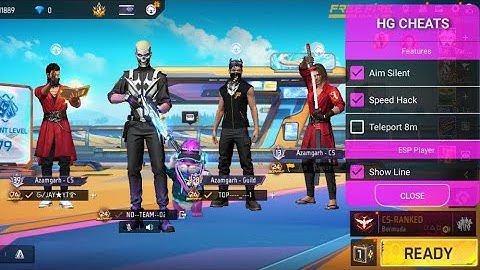 HGCHEAT+P2077KNG CS MOST WANTED HACK | FREE FIRE MOD MENU | GRINGO XP 😜 | NEW UPDATE CS WORKING HACK