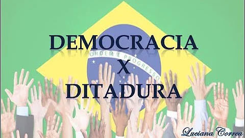 Qual é a diferença entre democracia e ditadura?