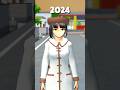 Time Flies So Fast 2024 VS 1960 Sakuraschoolsimulator Shorts Tiktok Trending
