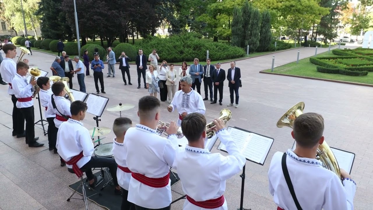 Fanfara „Hasnaș” din satul Hăsnășenii Mari, raionul Drochia - 31 iulie 2024