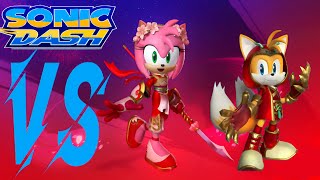 Sonic Dash: Lunar New Year Event - Blossom Amy vs. DragonClaw Tails