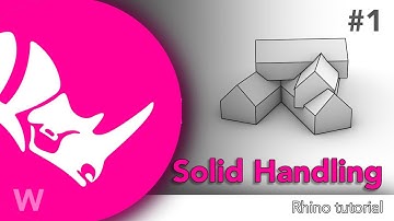 Rhino 3D Tutorial for Beginners | Modeling Simple Solids Step by Step | Ep. 1