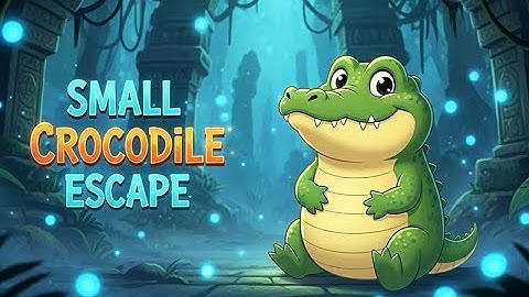 G4K Small Crocodile Escape Game| Games4King Walkthrough