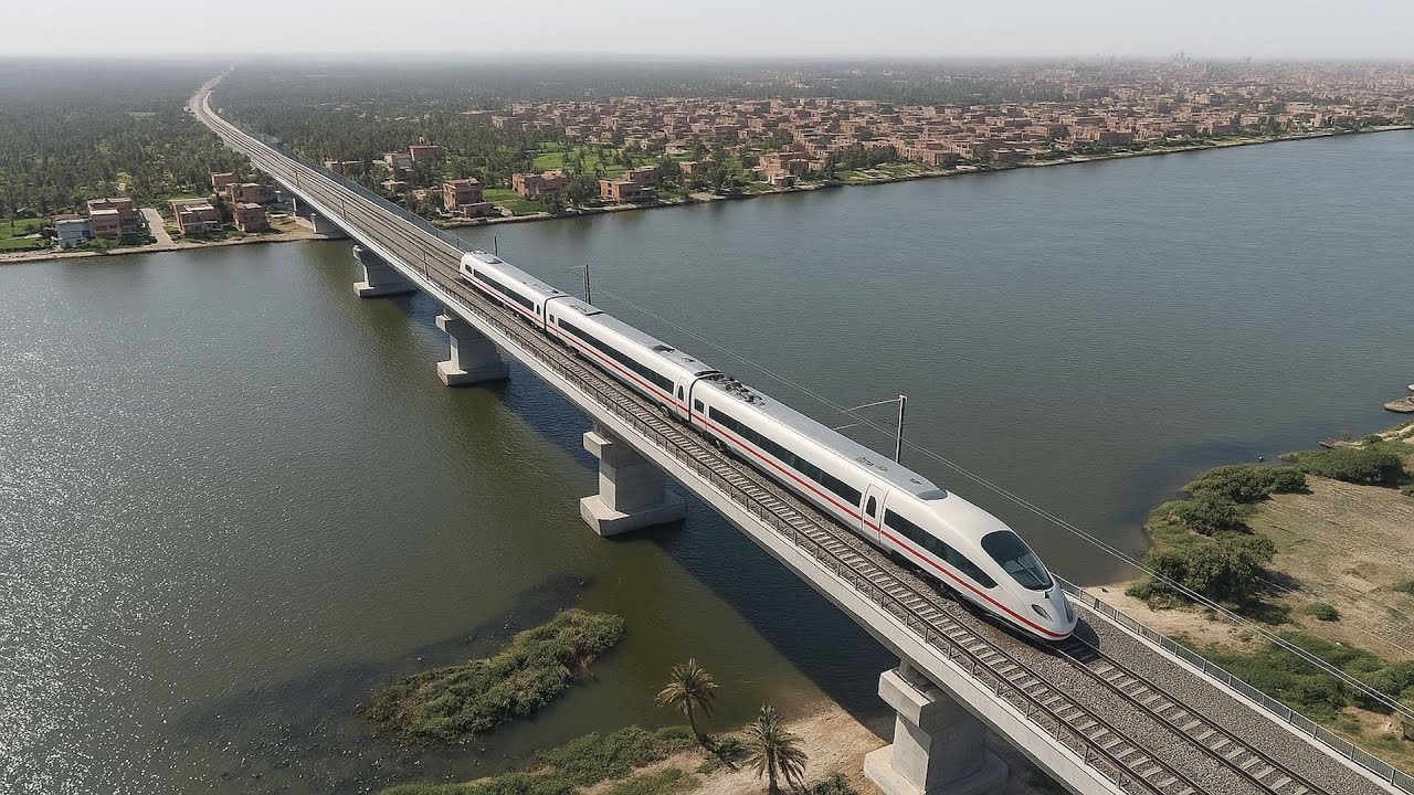 اسرع قطار في مصر High Speed Train