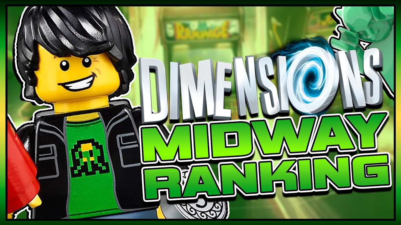 LEGO Dimensions MIDWAY ARCADE RANKING PART 1! (Donate to make me suffer)