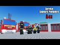Service en sapeurs pompiers  4 