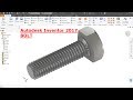 Autodesk Inventor: Bolt Creation Tutorial 🔩