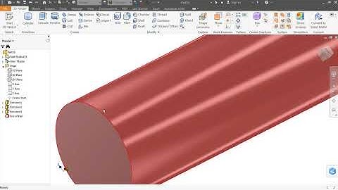 Autodesk Inventor Tutorial Bolt