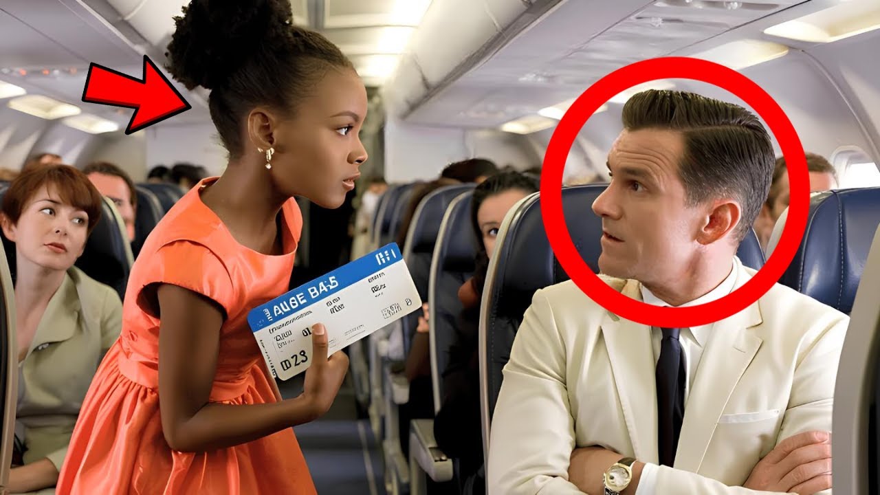 راكب أبيض يسرق مقعد فتاة مليارديرة سوداء - بعد ثوانٍ، تُلغى الرحلة، ما حدث بعد ذلك صدم الجميع!