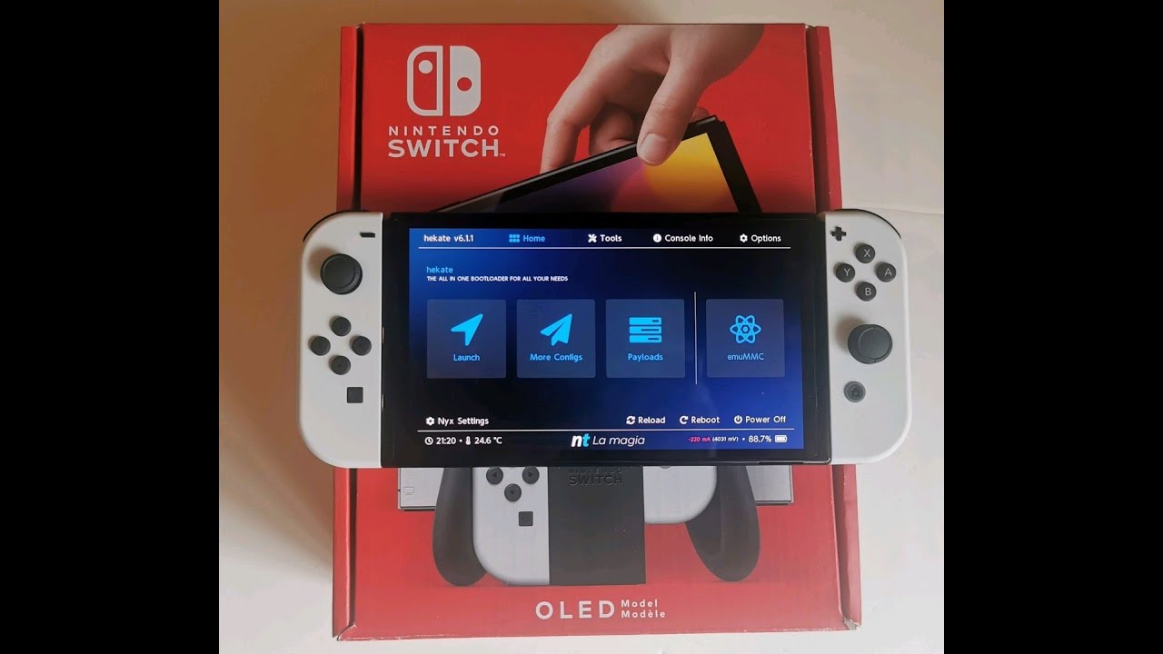 Le puse magia a mi nintendo Switch oled!! les platico mi experiencia!