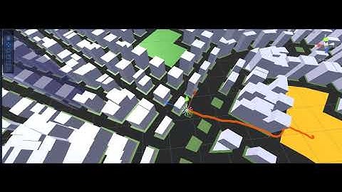 Unity ML-Agents Drone Path Finding For Sector Based Approach