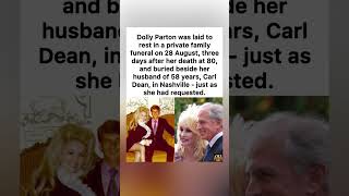 Dolly Parton Laid to Rest Beside Carl Dean✨#DollyParton #RestInPeace #shorts