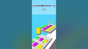 My Ladder Race Game Level -1253, Best Android GamePlay #3./#androidfella​/#LadderRaceGame​ #shorts
