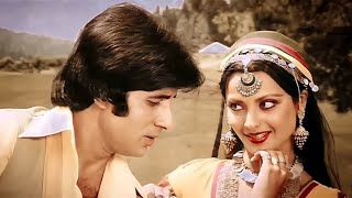 Pardesiya Yeh Sach Hai Piya (( 4K Video )) | Natwarlal | Amitabh B, Rekha | Lata M, Kishore Kumar