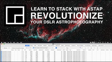 ASTAP stacks OSC DSL Astrophotos and its Awesome on the Mac or PC
