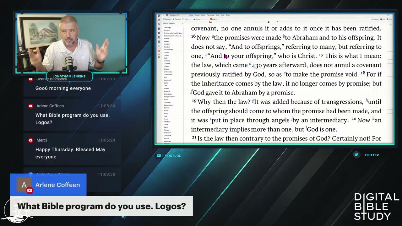 From the Deep End - Galatians (Lesson #39 - Galatians 3:20-21)