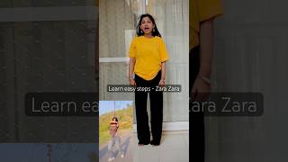Zara Zara🌼 Learn Easy Dance Step 🎼(4k Video) Ser ki chunariya🦋 #trendingvideo #dance #tutorial