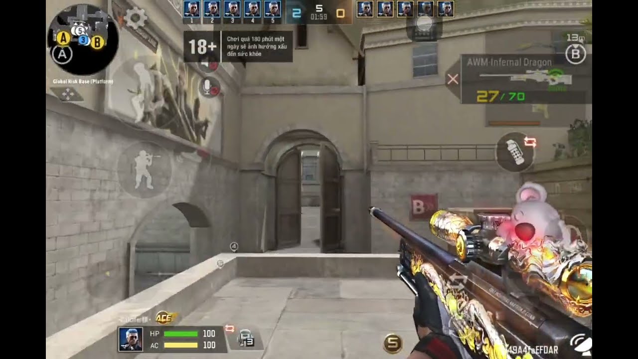 [CF Legends] • AWM Infernal Dragon Highlights