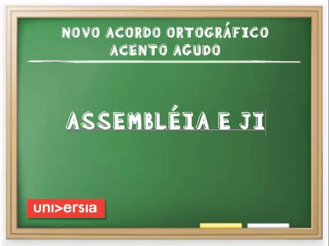 Novo Acordo Ortográfico : Acentuação - O que você precisa saber!