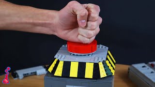 How to Build LEGO Among Us Emergency Button (that shoots confetti)