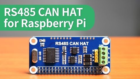 Waveshare RS485 CAN HAT For Raspberry Pi, Allows Stable Long-Distance Communication