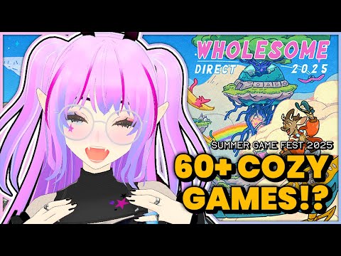 60+ COZY INDIE GAMES!! | Wholesome Direct 2025 at Summer Game Fest REACTION