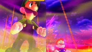 Mario and Luigi: Dream Team - Giant Bowser Battle