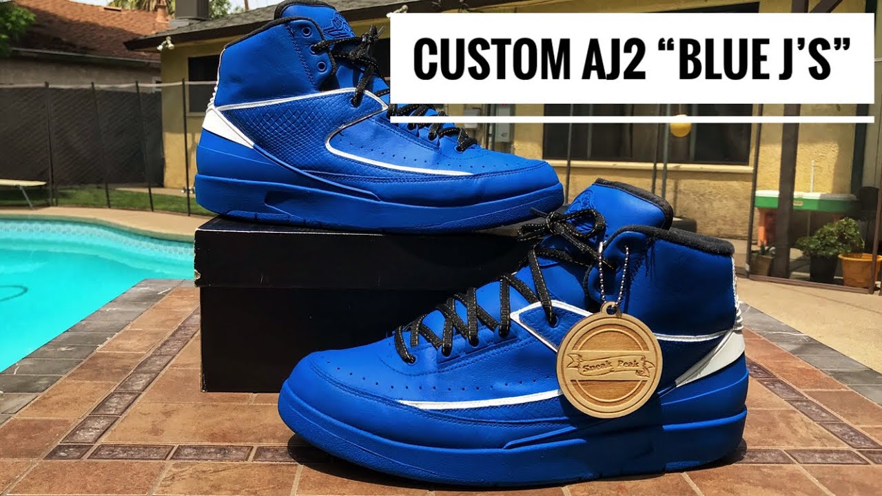 custom jordan 2