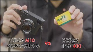 Kodak Tri-X 400 Film Vs Digital B&W Photography