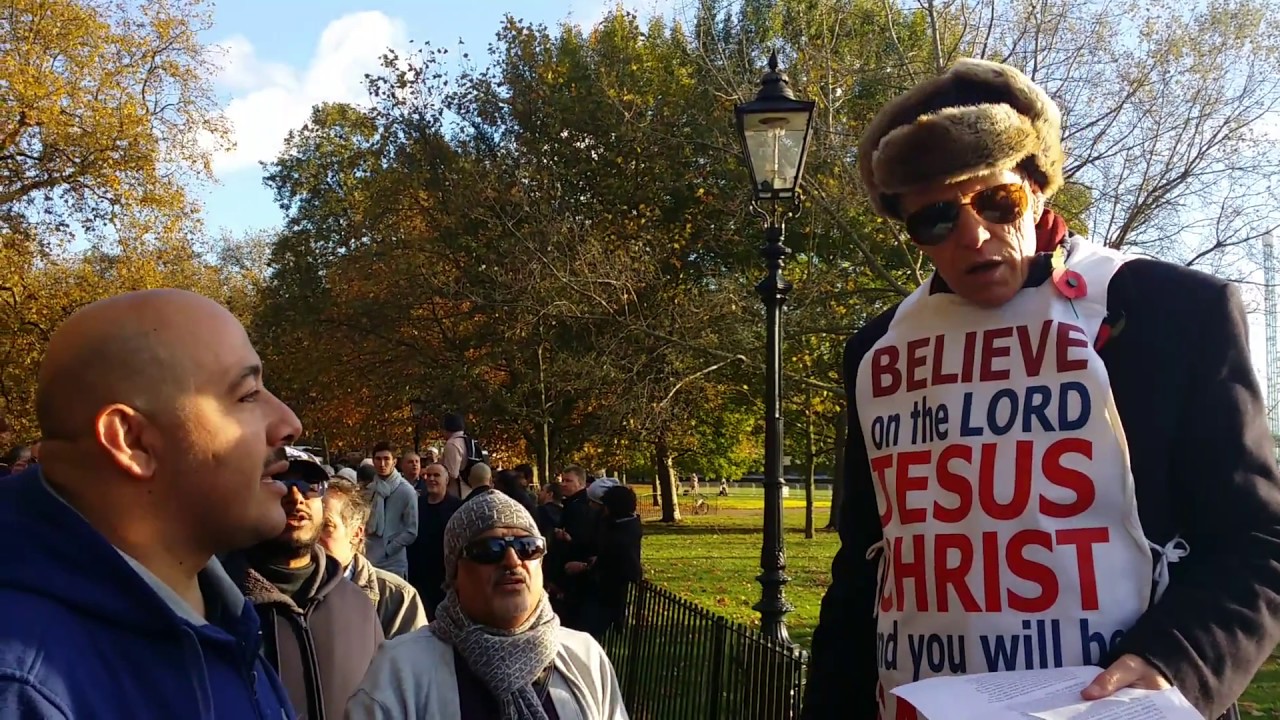Man Of God - Encourage Muslims - Speakers Corner Hyde Park London 13-10 ...