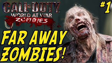 "THIS MAP IS CRAZY!" - Custom Zombies "FAR AWAY 2" #1 (CoD WaW Custom Zombies)