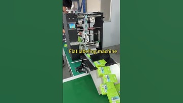 Flat labeling machine #machine #factoryproducts #box #factory #labeling #agent