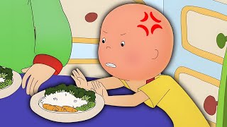 No More Vegetables! | Caillou's New Adventures