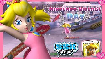 💗 SSX on Tour (Nintendo Village Day) Peach Gameplay 💗