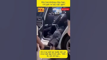 Em không đi học? Chị xử trong 3 giây! #chillandmeme #funnyshorts #shortshài