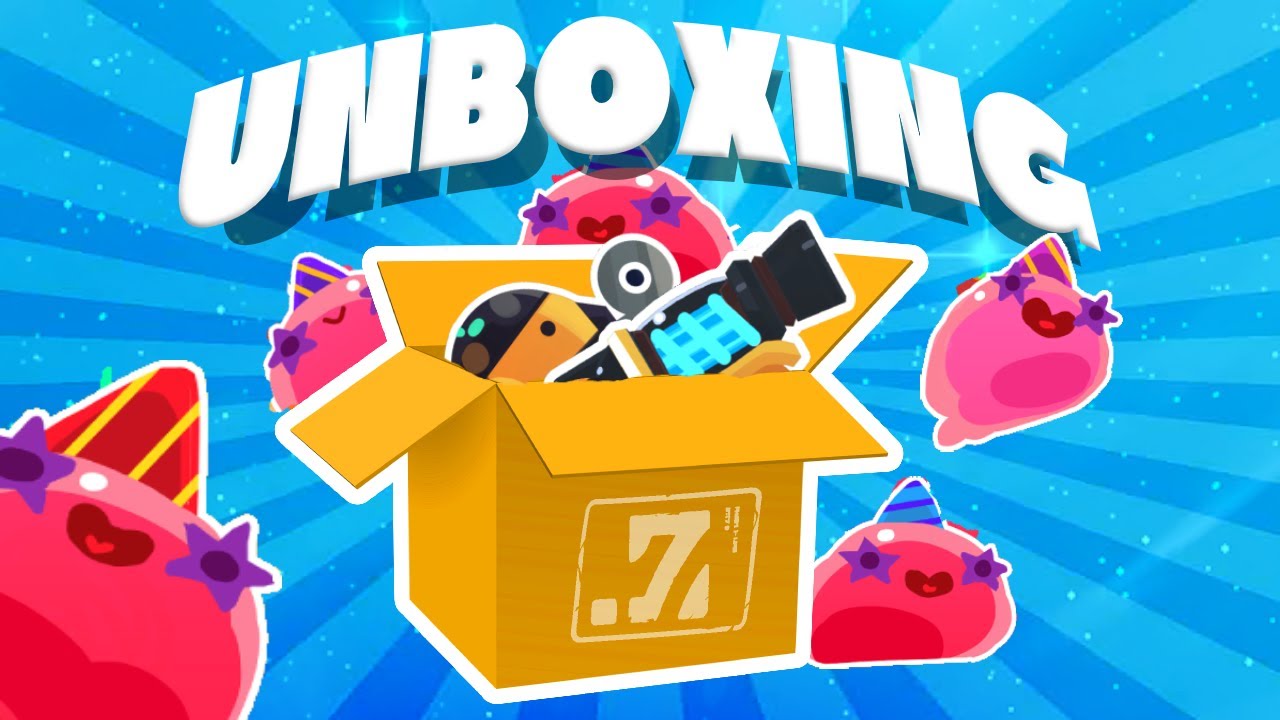 Unboxing EXCLUSIVE Slime Rancher Products!