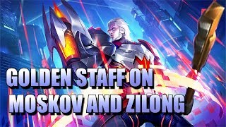GOLDEN STAFF NOW WORKS WITH ZILONG AND MOSKOV MOBILE LEGENDS